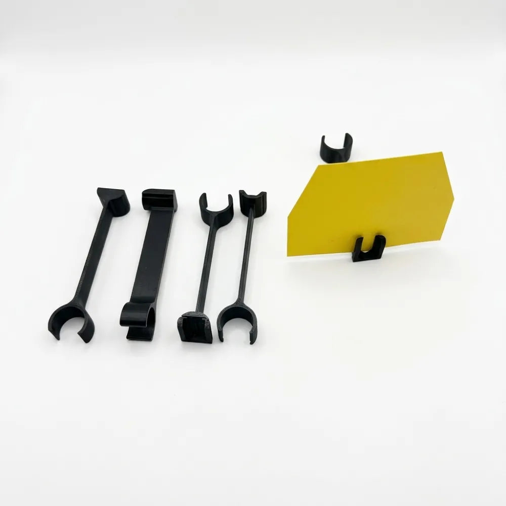 Gelbtafelhalter für 16 mm und 22 mm Stangen 4er Set